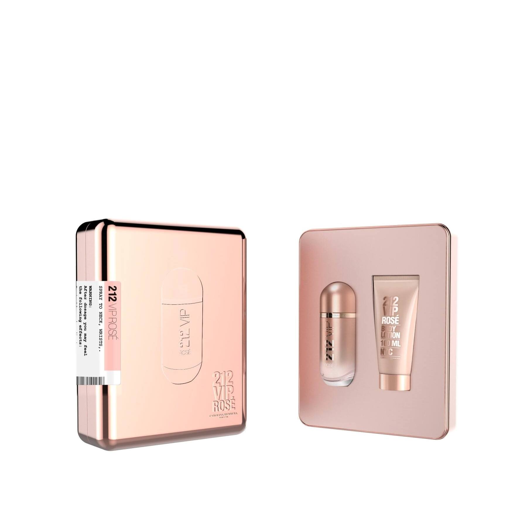 Набор 212 Vip Rose femme: Парфюмерная вода + Лосьон для тела купить в VISAGEHALL