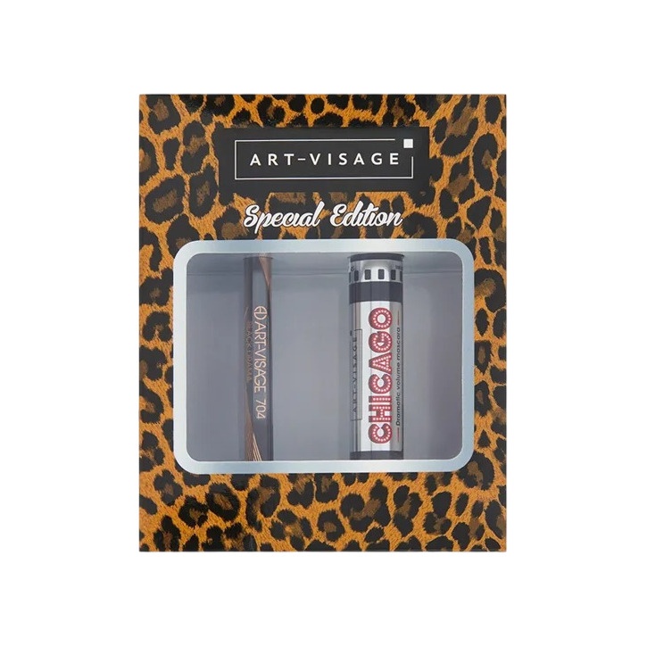 Набор подарочный (Тушь черная CHICAGO, Подводка-фломастер для глаз CHICAGO)