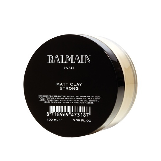 Глина для укладки и сильной фиксации с матирующим эффектом