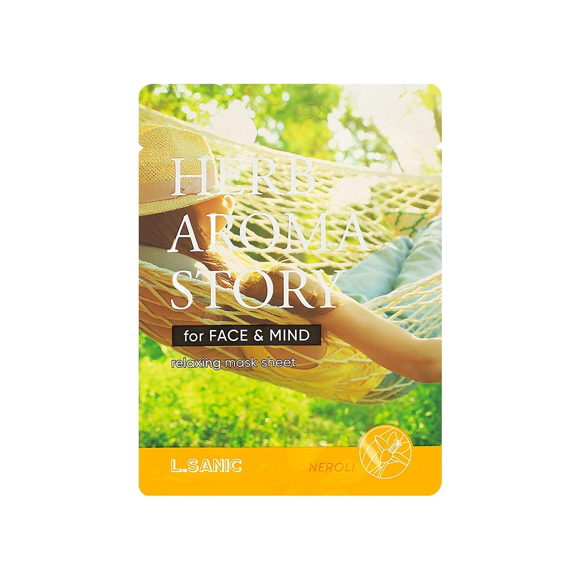 Тканевая маска с экстрактом нероли и эффектом ароматерапии купить в VISAGEHALL