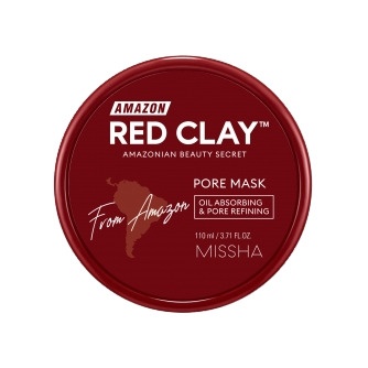 Маска для очищения пор Missha Amazon Red Clay Pore Mask