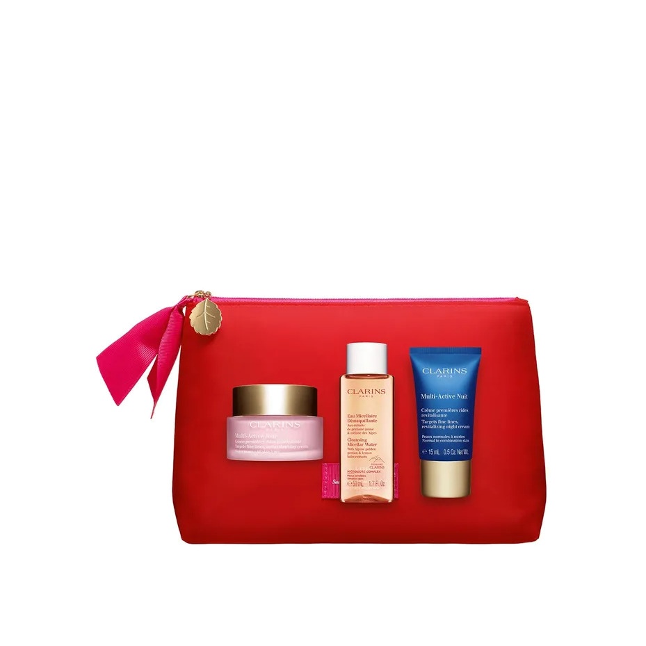 Набор в косметичке:Multi-Active Антивозрастная программа ухода