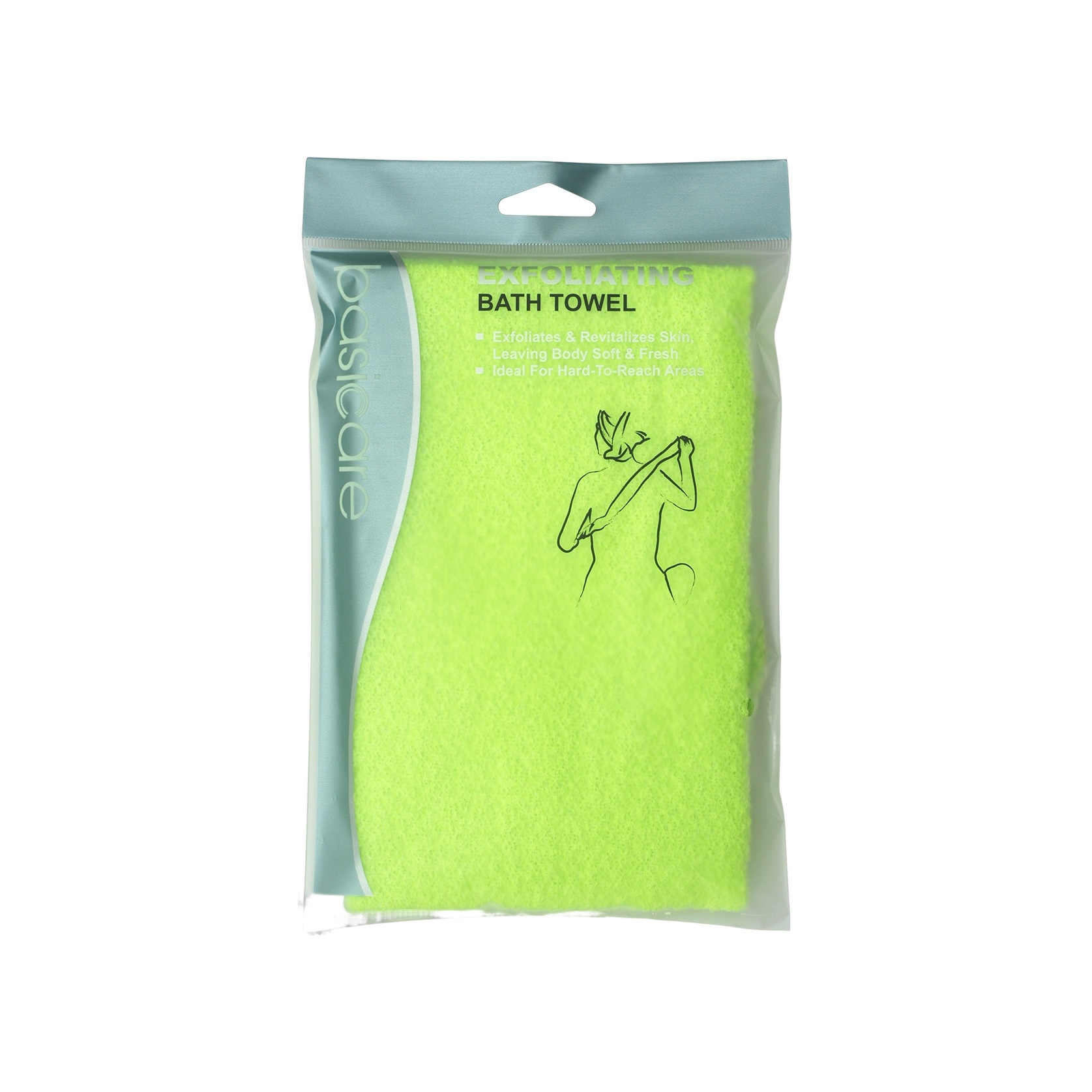 Мочалка-лента отшелушивающая банная Basicare купить в VISAGEHALL