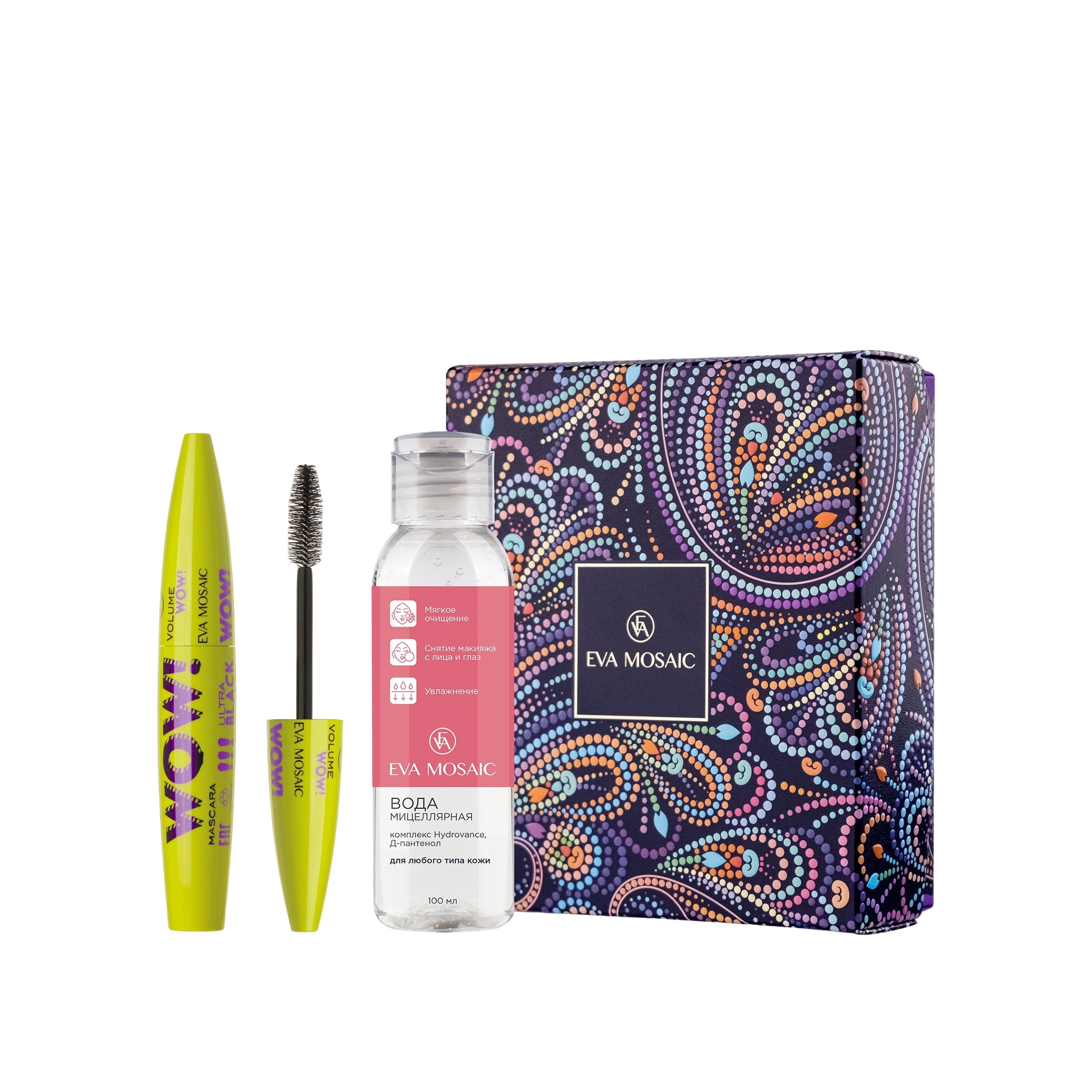 Набор для лица: Мицеллярная вода + Тушь для ресниц купить в VISAGEHALL