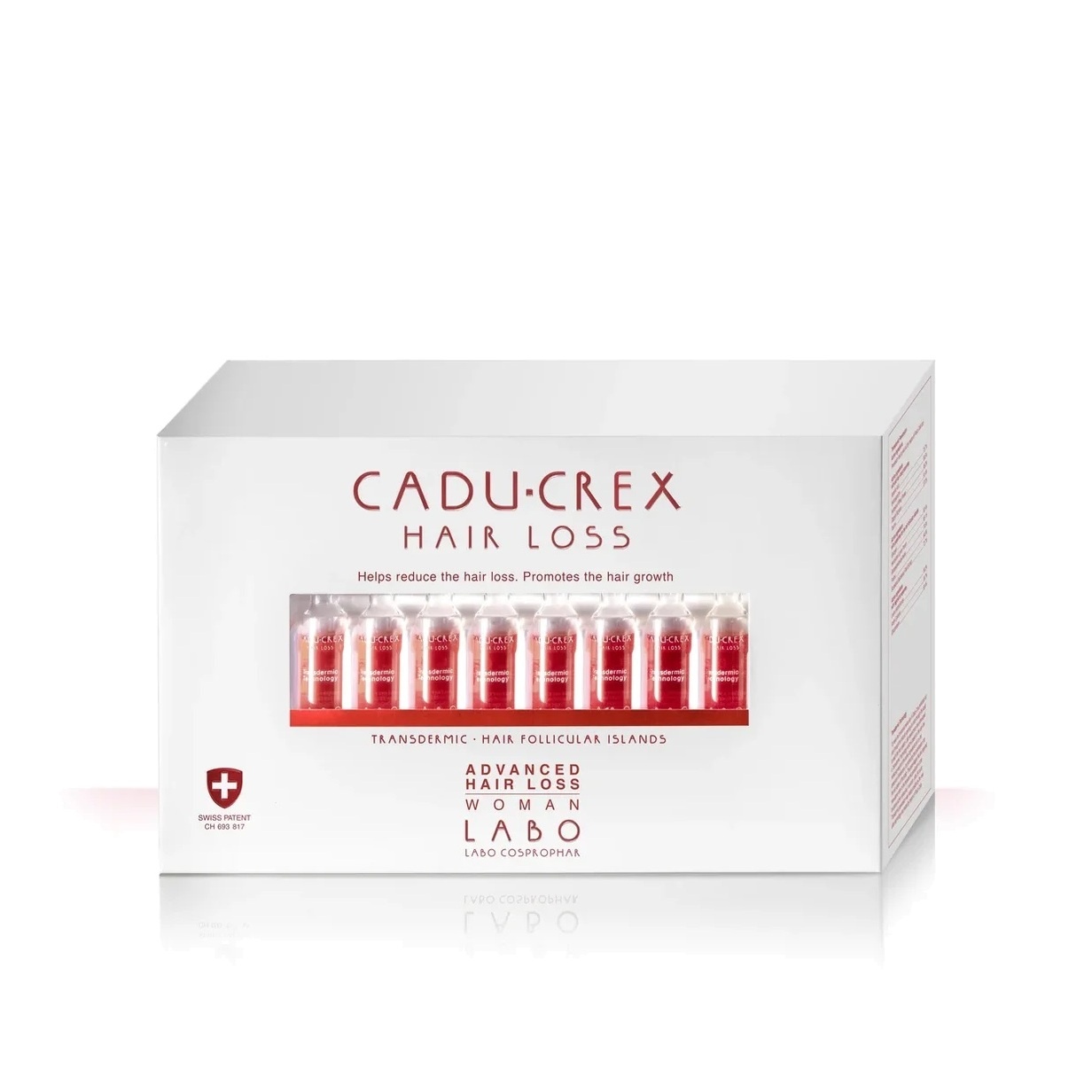 Лосьон при средней стадии выпадения волос для женщин Caducreux купить в VISAGEHALL