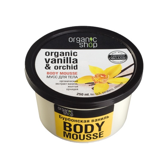 Мусс для тела Бурбонская Ваниль 