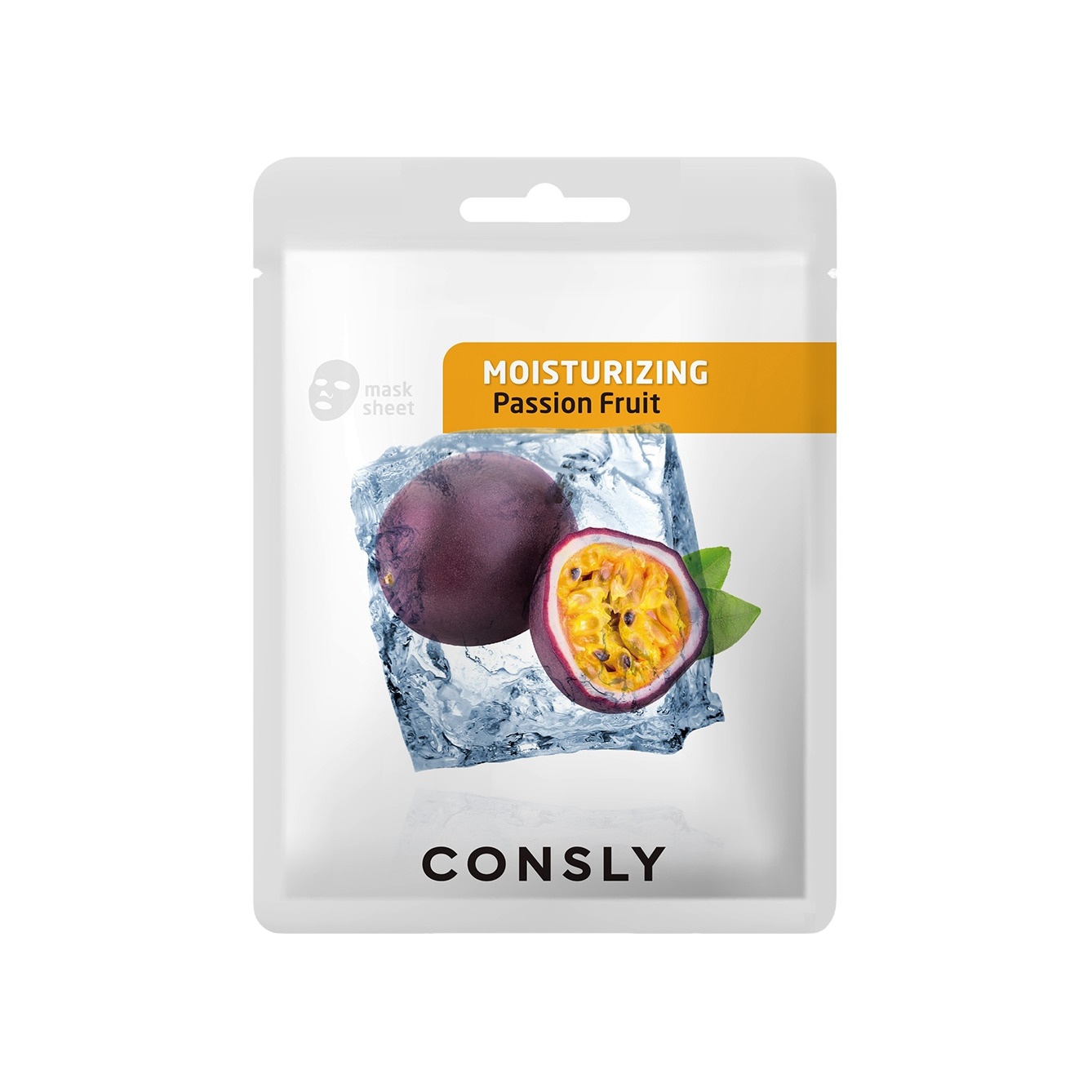 Маска тканевая увлажняющая с экстрактом маракуйи купить в VISAGEHALL