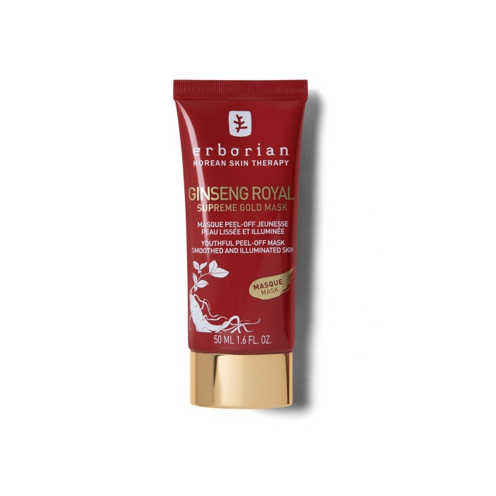 Маска золотая для лица Королевский женьшень