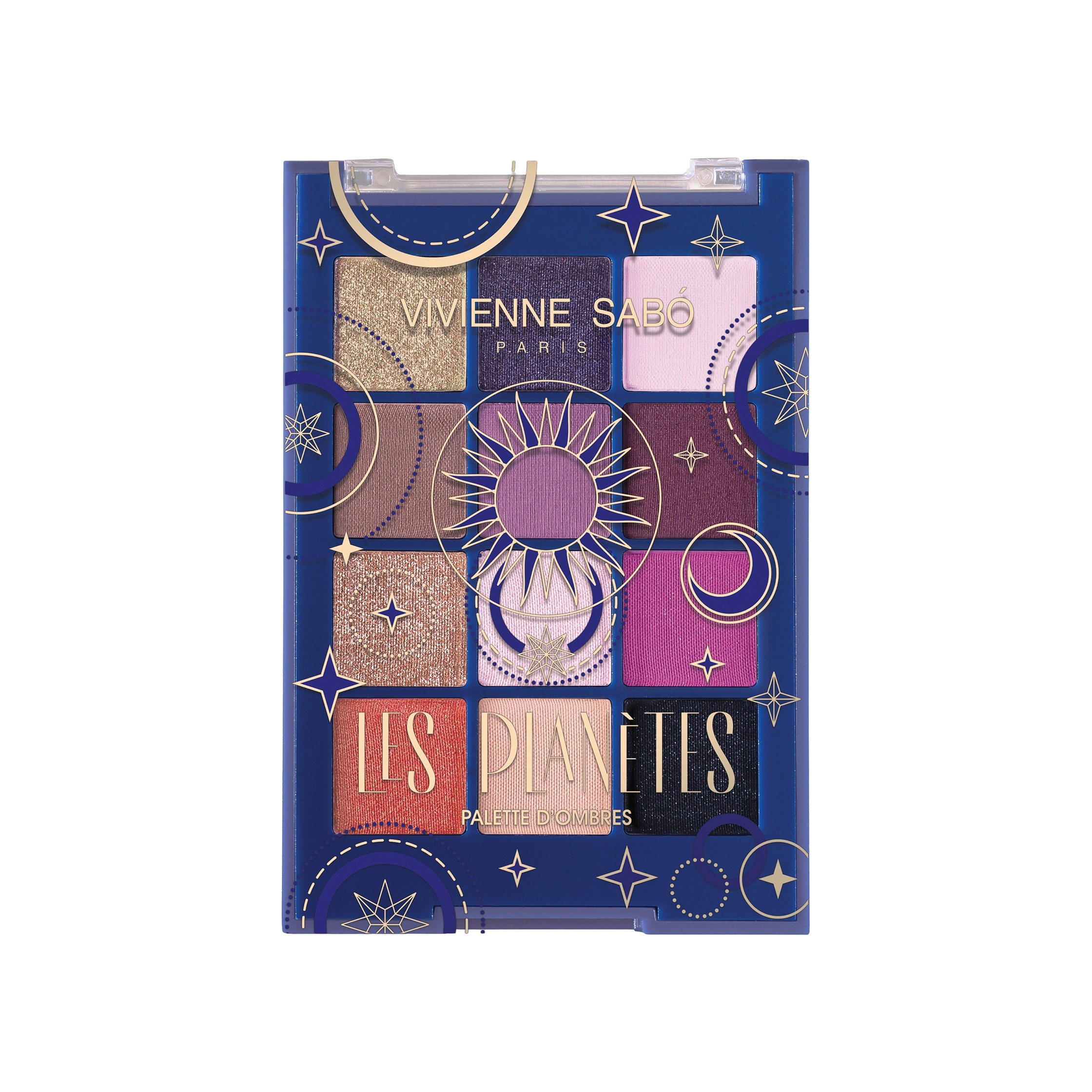Палетка теней Les Planetes купить в VISAGEHALL