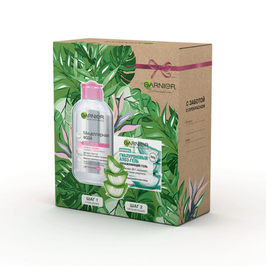 Набор: Мицеллярная вода 100мл + Гель - алоэ гиалуроновый