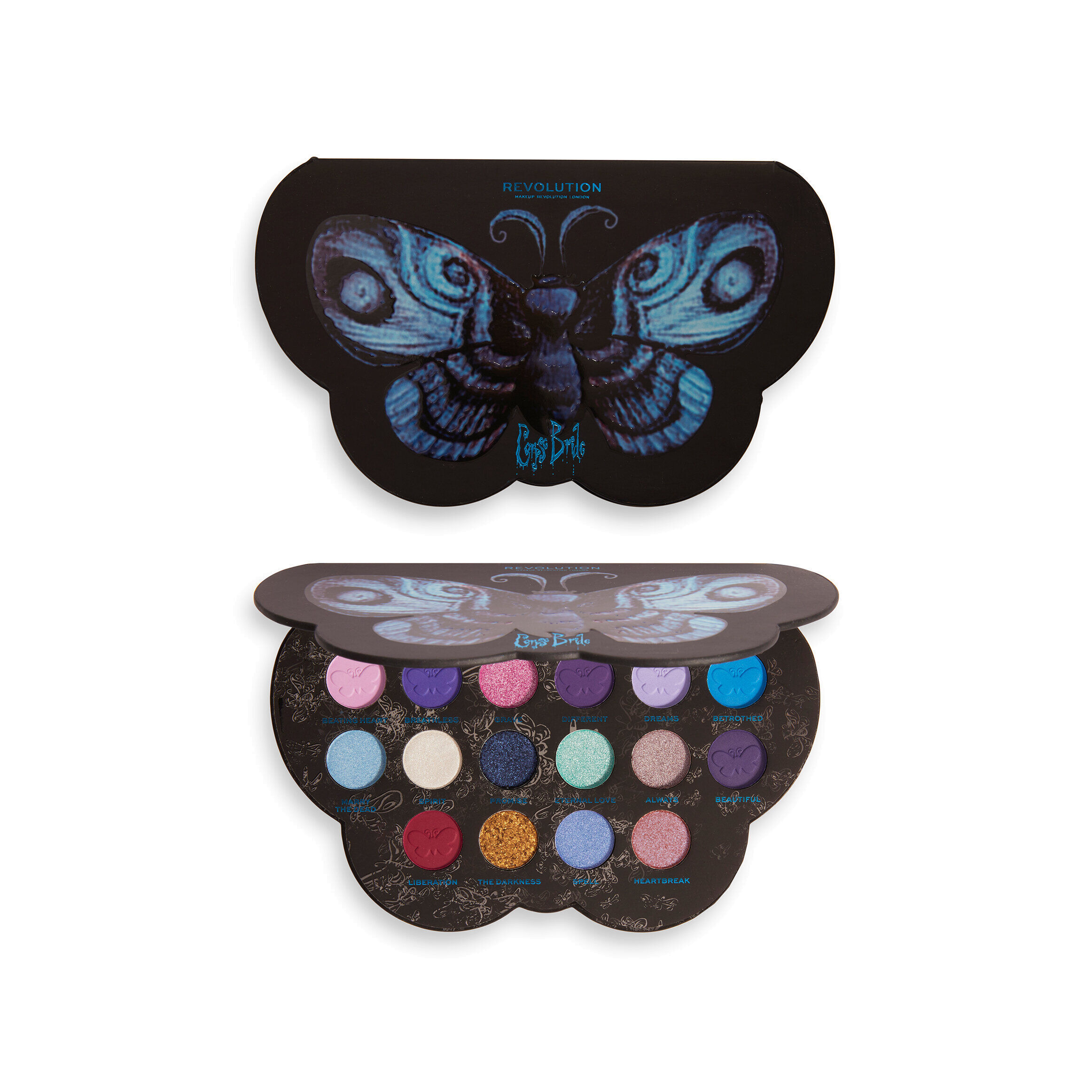 Палетка теней для век Butterfly Corpse Bride купить в VISAGEHALL