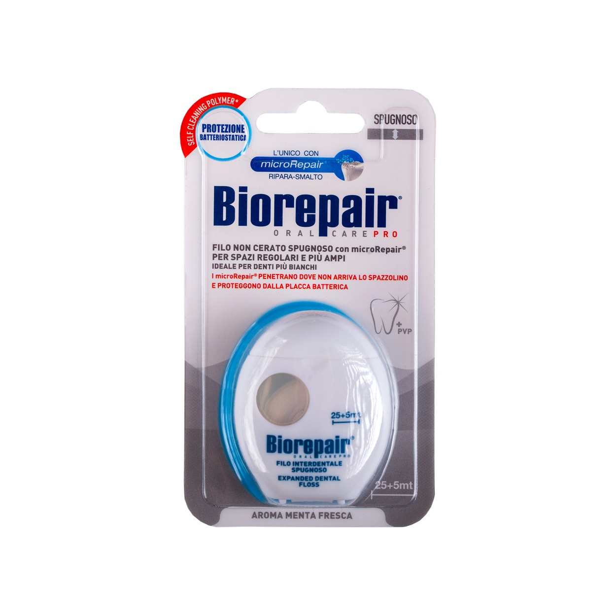 Зубная нить невощеная губчатая Filo Non Cerato Spugnoso купить в VISAGEHALL