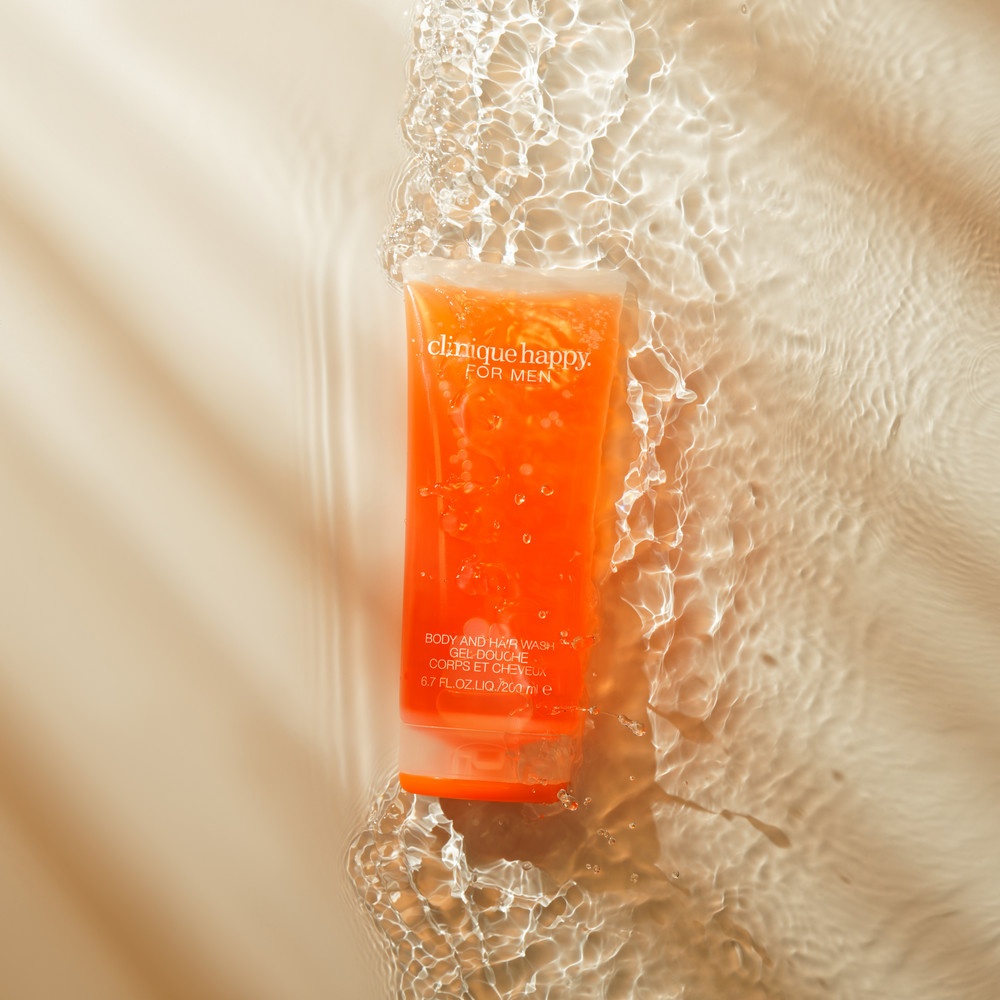 Шампунь для волос и тела Clinique Happy Homme  купить в VISAGEHALL