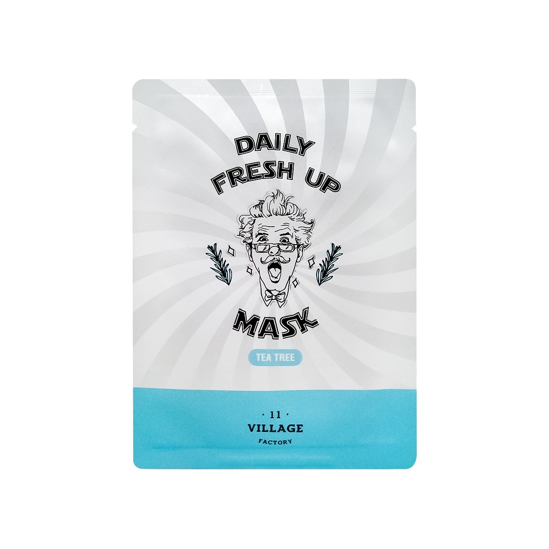 Маска успокаивающая с экстрактом чайного Daily Fresh Up Mask Tea купить в VISAGEHALL