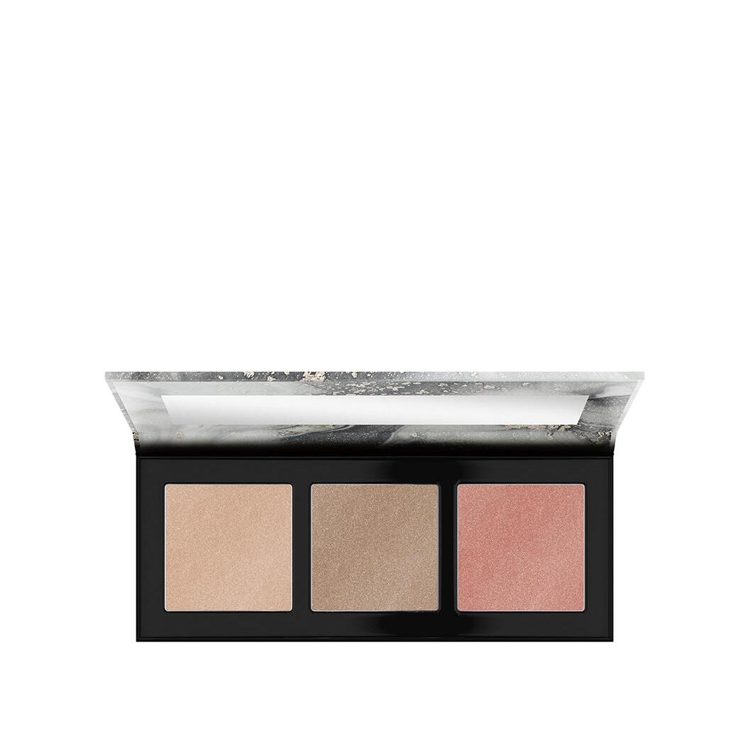 Палетка для макияжа лица Luminice Highlight&Bronze