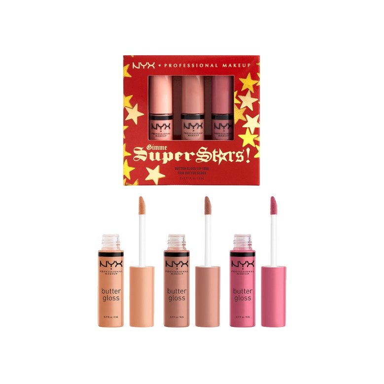 Набор блесков для губ Butter Gloss Trio Light Nudes
