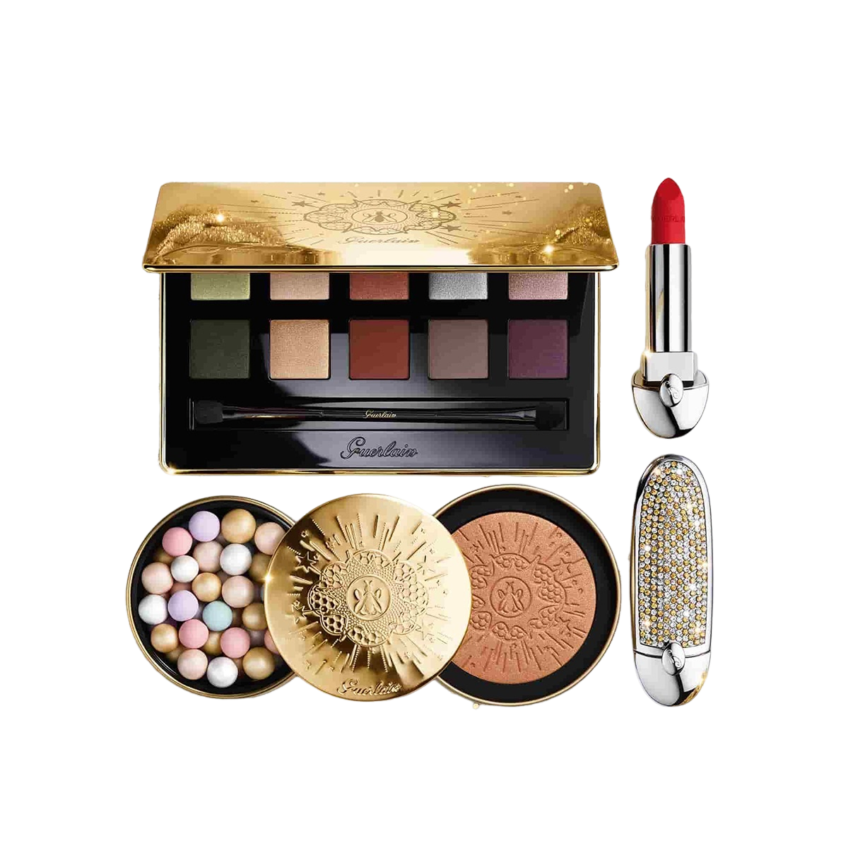 Пудра сияющая для лица Terracota Golden Bee купить в VISAGEHALL