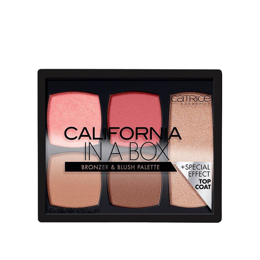 Палетка бронзеров и румян California In A Box Bronzer & Blush 010