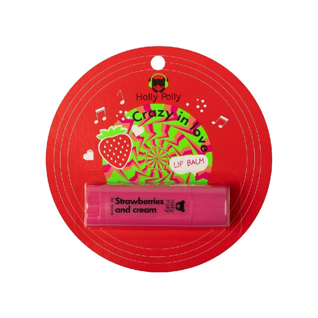 Бальзам для губ Crazy in love Клубника со сливками