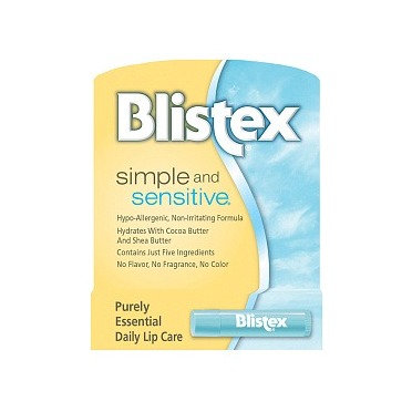 Бальзам для губ без аромата Simple and Sensitive купить в VISAGEHALL