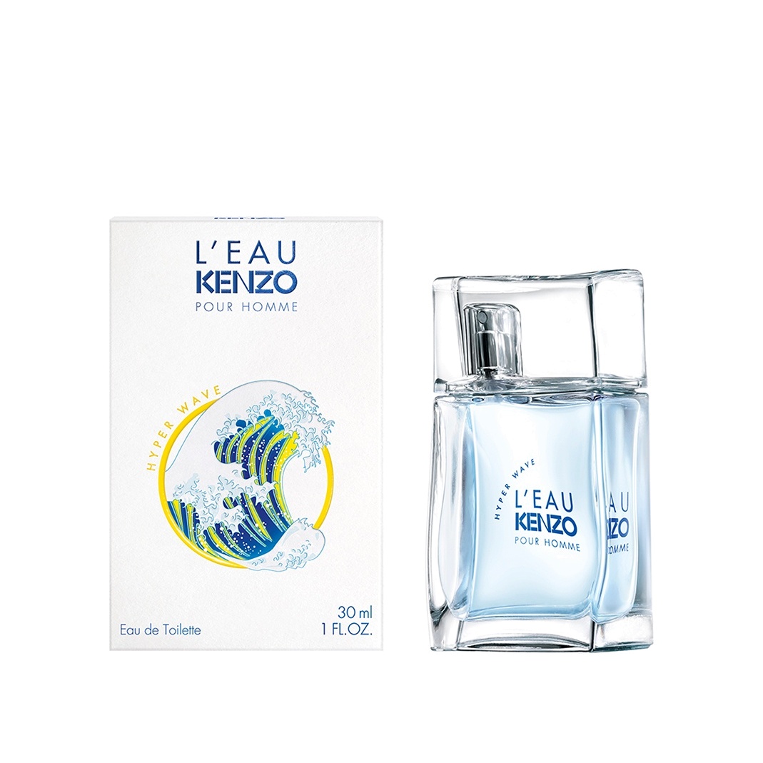 L'eau Kenzo Hyper Wave Pour homme Туалетная вода  купить в VISAGEHALL