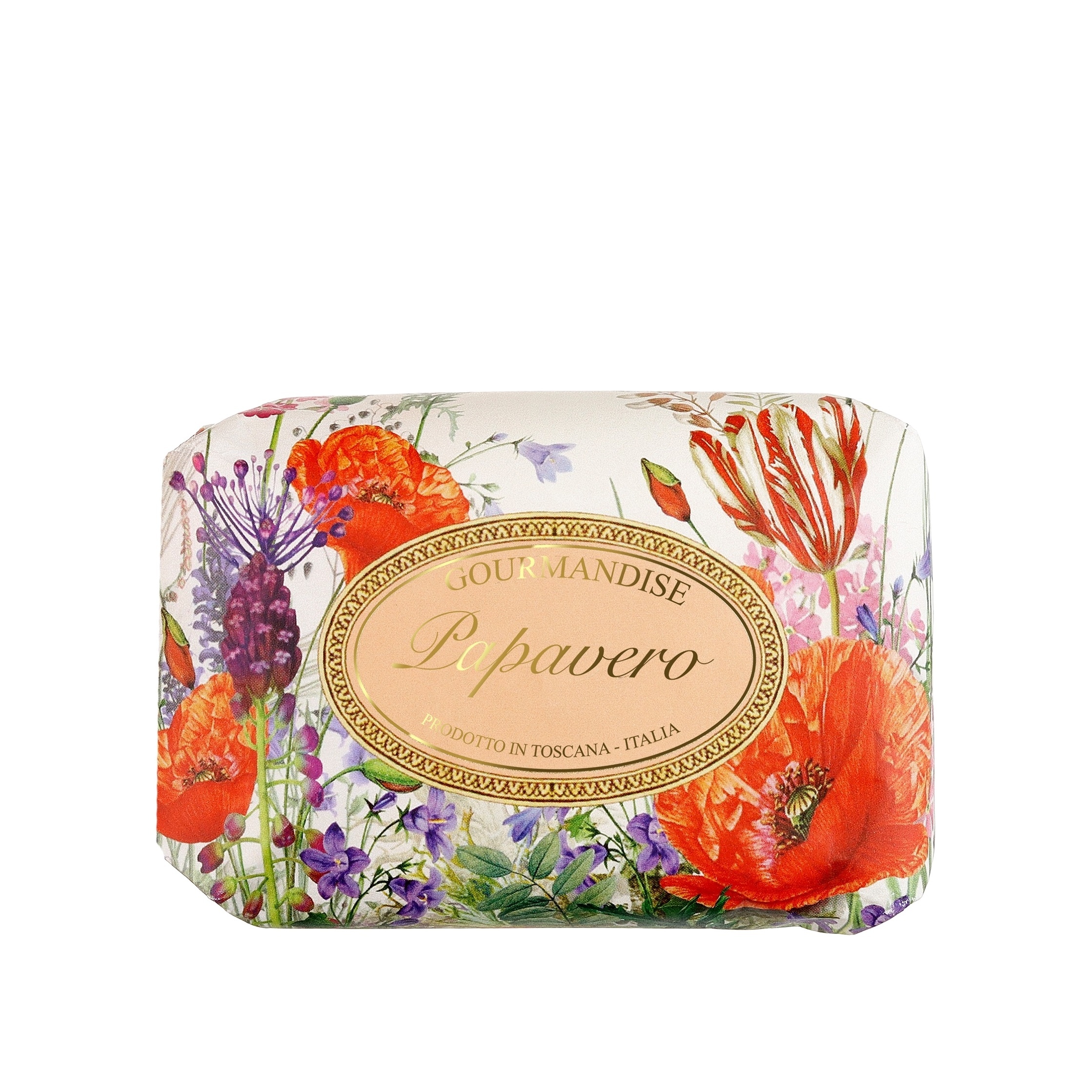 Мыло натуральное парфюмированное Мак  купить в VISAGEHALL