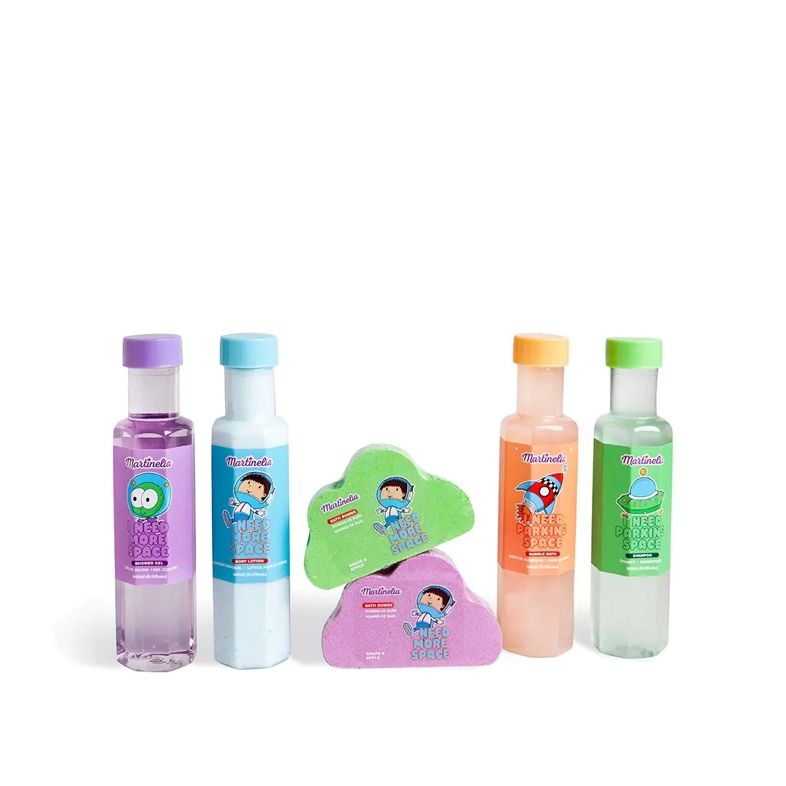 Набор для детей (Гель для душа, Лосьон для тела, Пена для ванны, шампунь, Бомбочки) купить в VISAGEHALL
