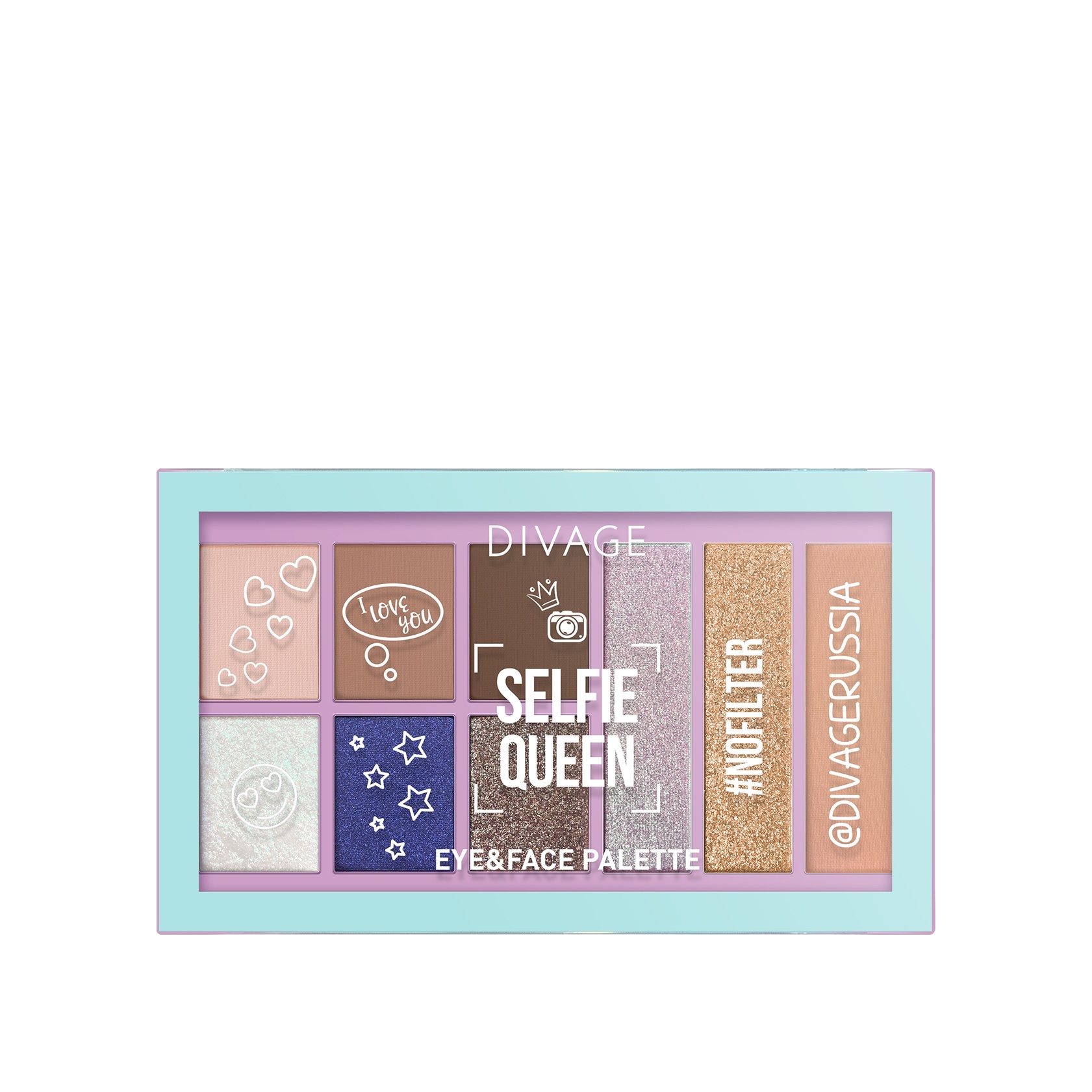 Палетка для лица мультифункциональная Selfie Queen купить в VISAGEHALL