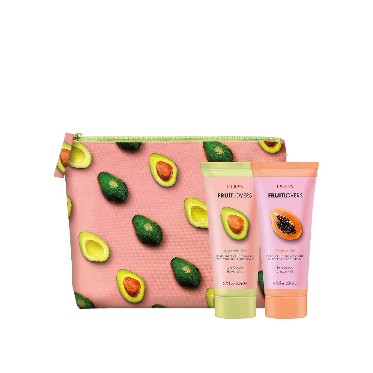 Набор по уходу за телом Папайя и Авокадо Fruit Lovers купить в VISAGEHALL