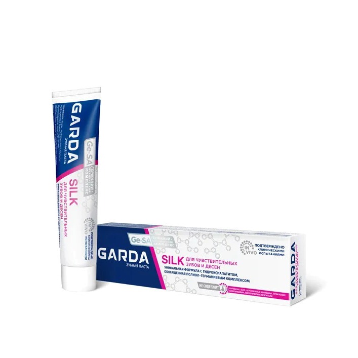 Зубная паста для чувствительных зубов Silk купить в VISAGEHALL