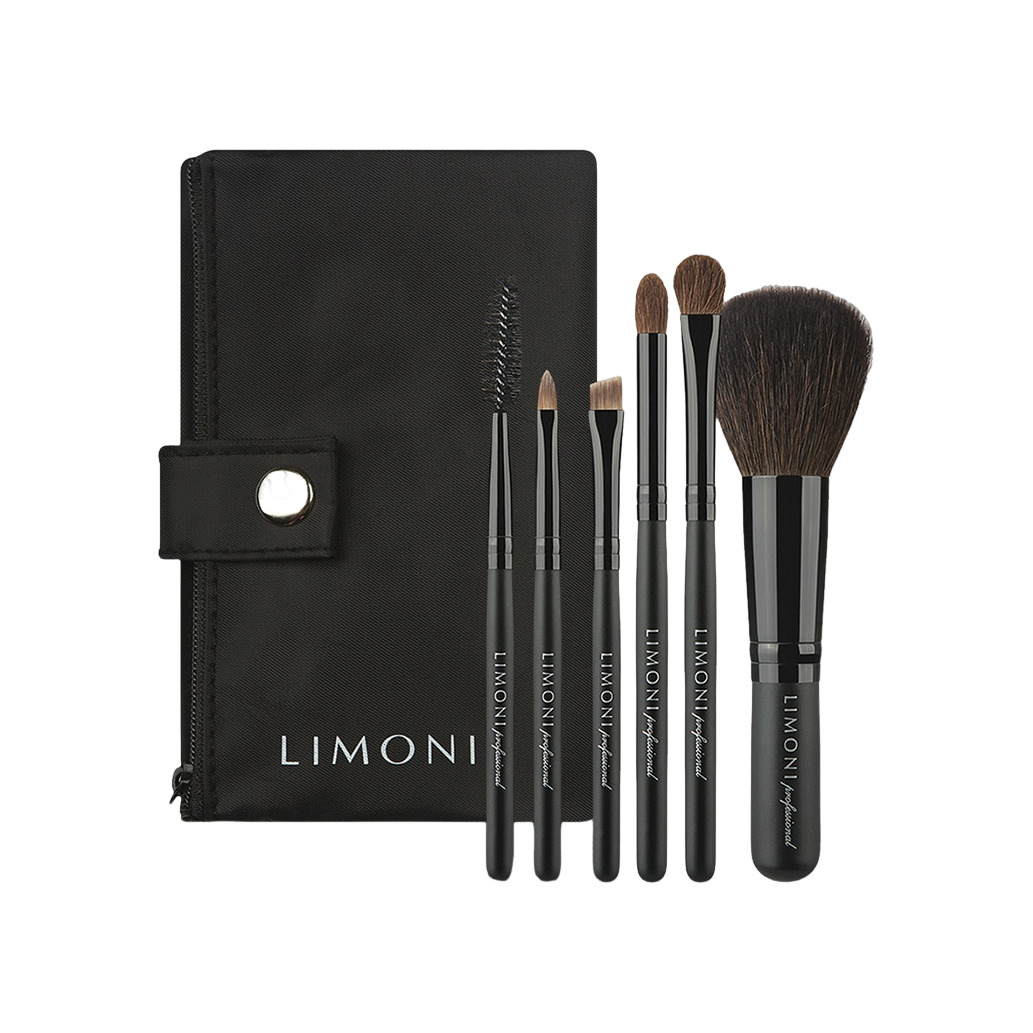 Набор кистей Compact Kit (6 предметов + чехол)