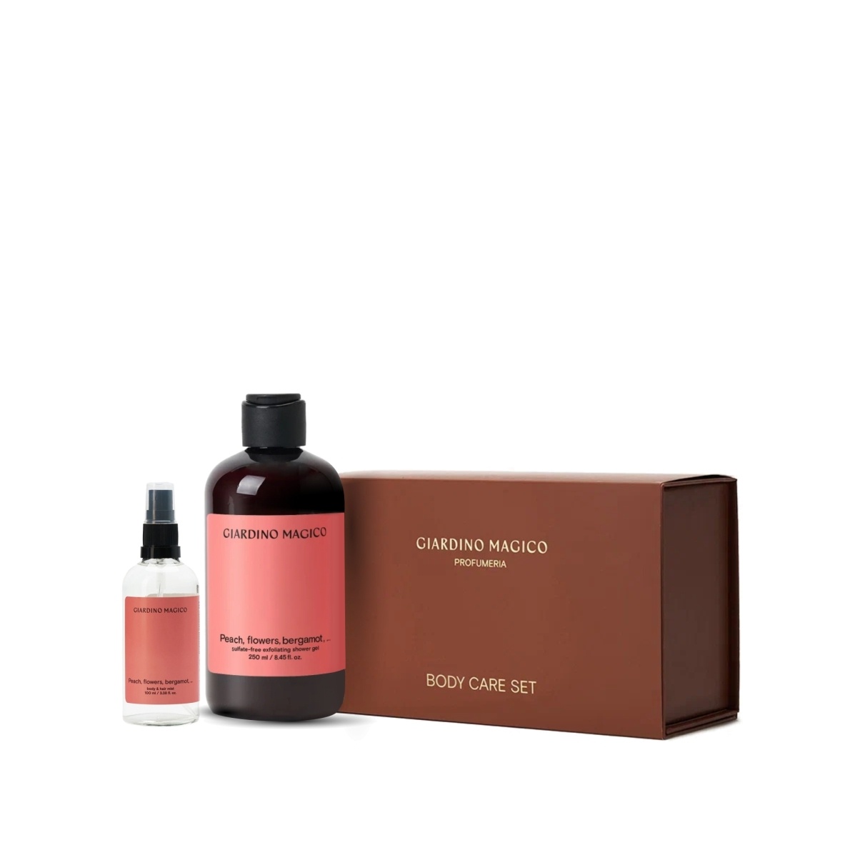 Набор Body Peach, flowers, bergamot  купить в VISAGEHALL