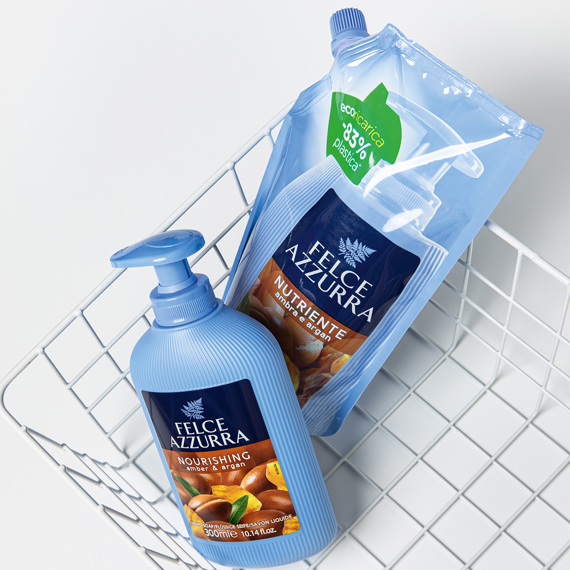 Жидкое мыло амбра и аргановое масло (сменный блок) купить в VISAGEHALL