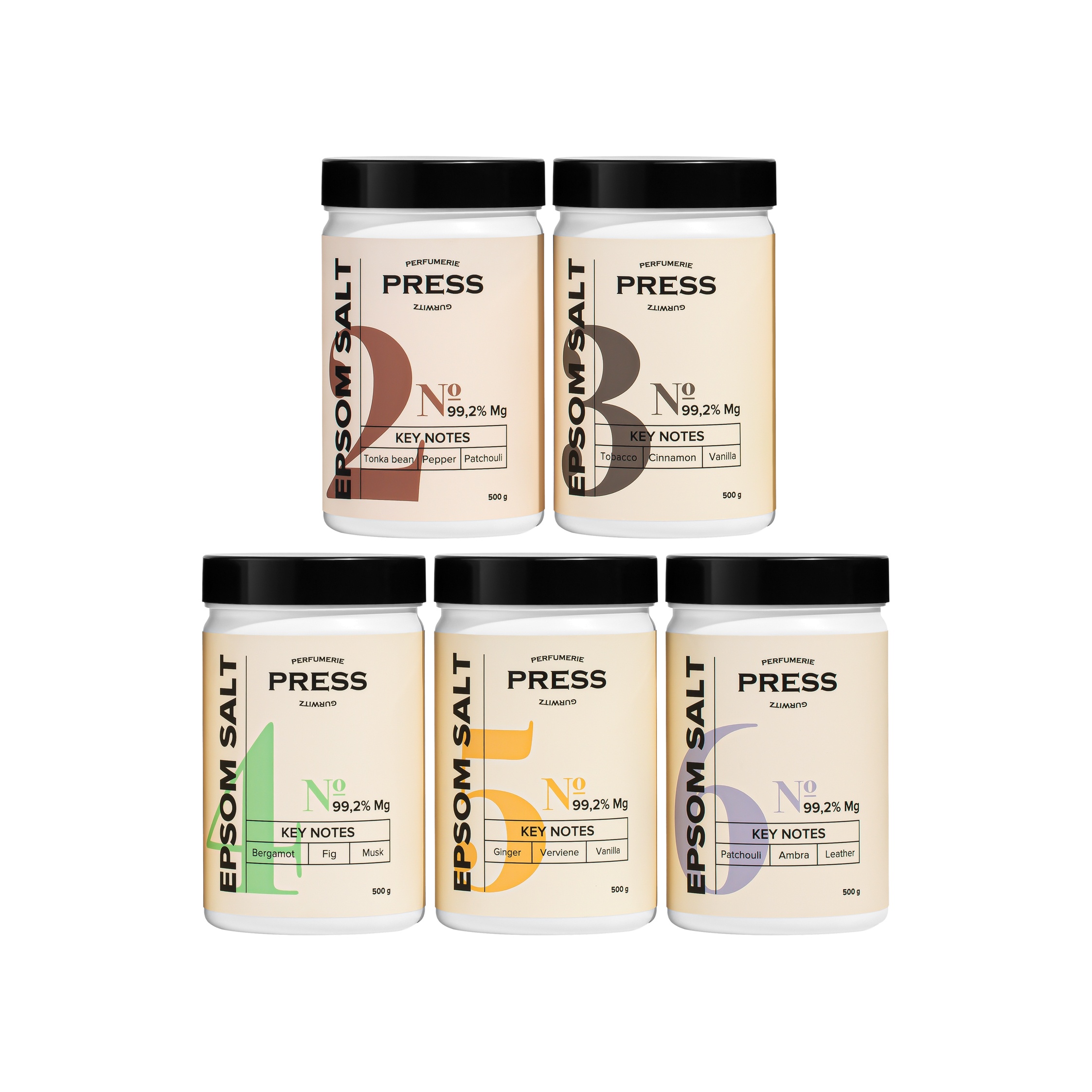 Соль английская с магнием № 2 Черный перец Бобы Тонка Пачули купить в VISAGEHALL