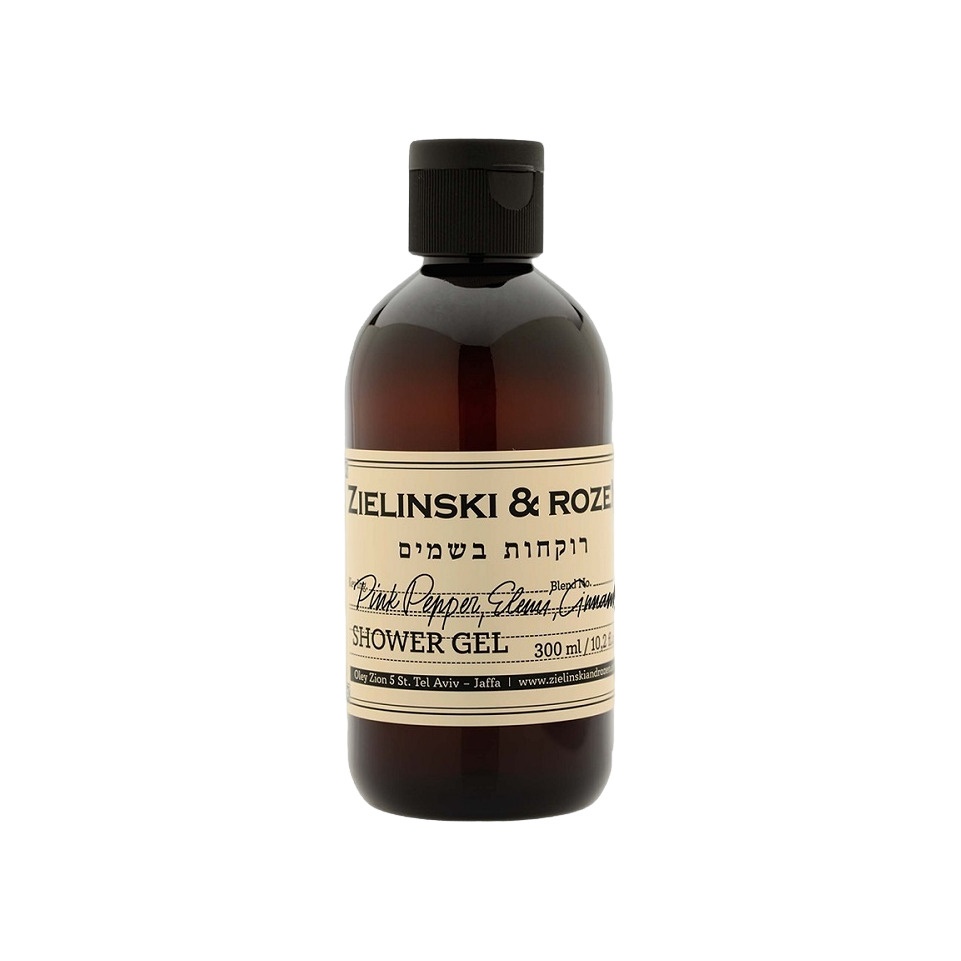 Гель для душа Розовый Перец, Элеми, Корица, Кожа