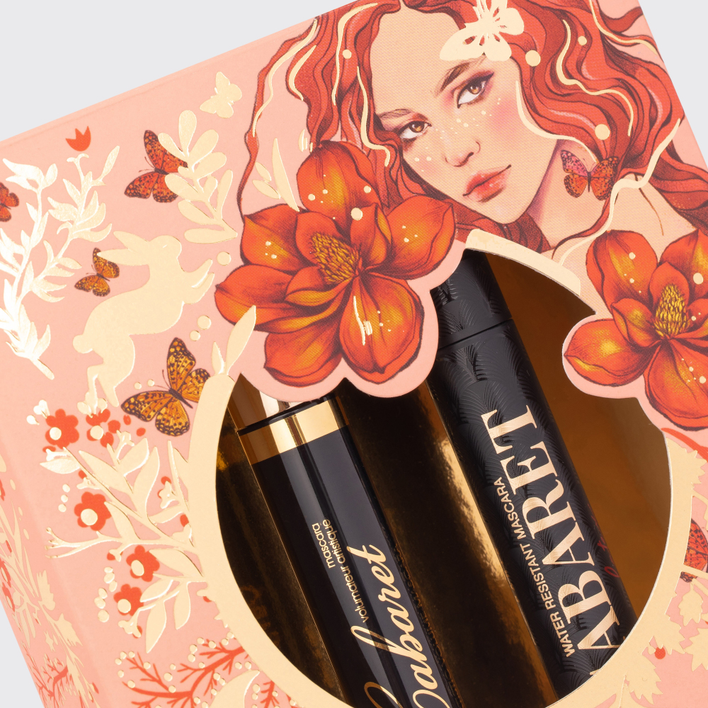 Набор подарочный: Тушь для ресниц Artistic Volume Cabaret+Тушь для ресниц влагостойкая Cabaret Latex купить в VISAGEHALL