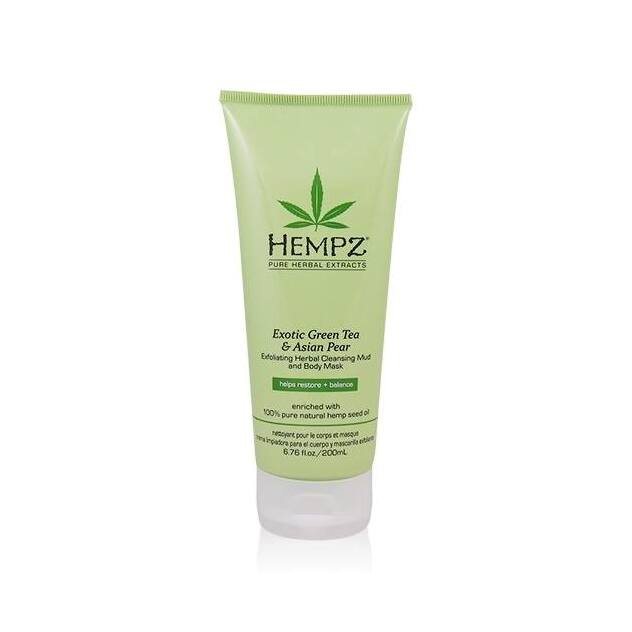 Маска-глина отшелушивающая Зеленый Чай и Груша 