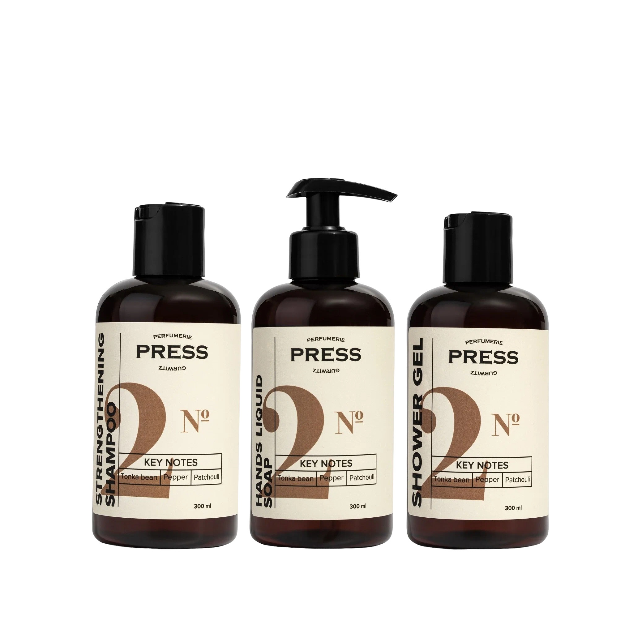 Набор: шампунь, гель для душа, жидкое мыло №2 купить в VISAGEHALL