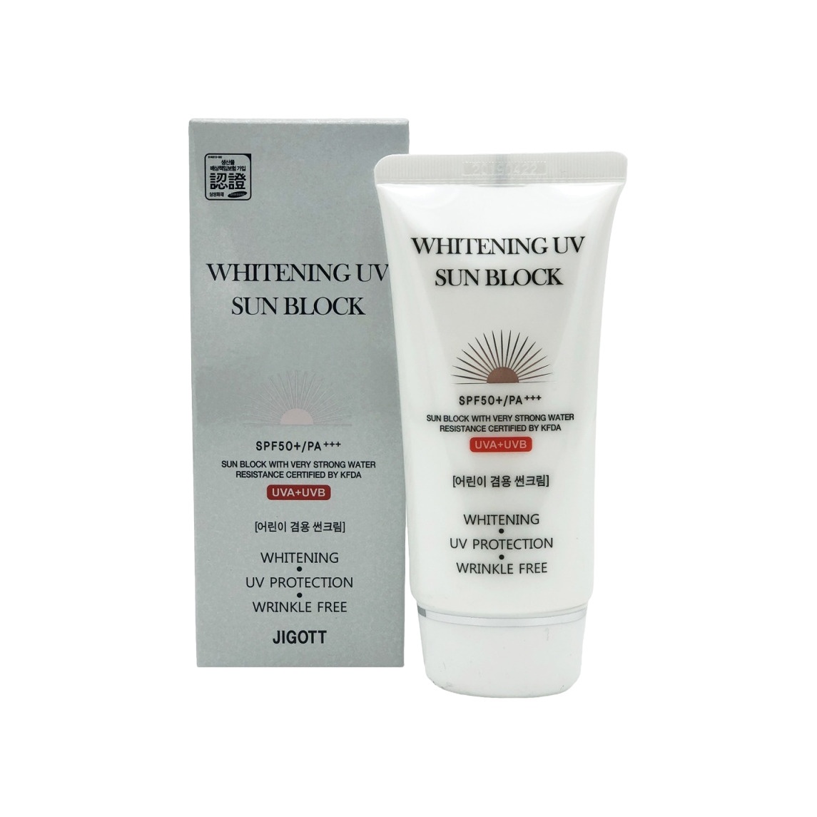 Крем солнцезащитный Whitening Uv Sun Block Cream SPF50+/PA+++ купить в VISAGEHALL