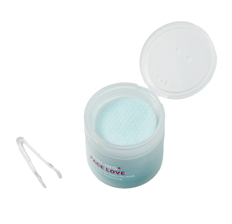 Освежающие пэды для быстрого и мягкого очищения лица Face Love купить в VISAGEHALL