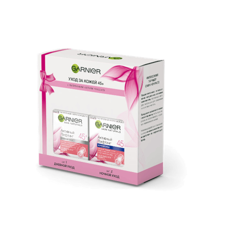 Набор Антивозрастной уход Клетки молодости 45+ : Крем дневной 50мл + Крем ночной 50мл