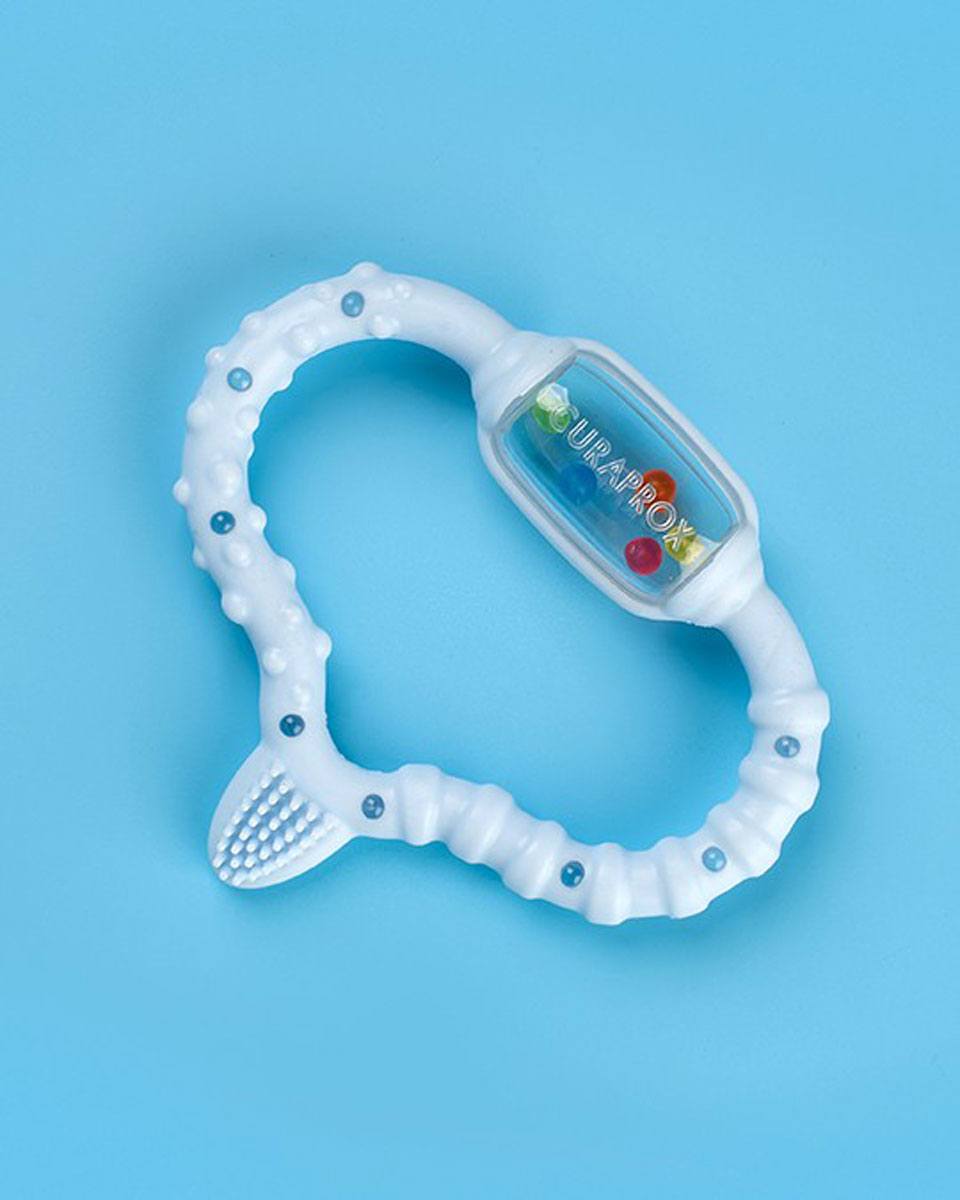 Стимулятор для прорезывания временных зубов голубой купить в VISAGEHALL