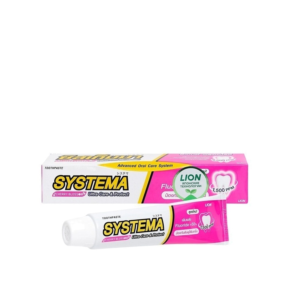 Паста зубная с ароматом японской сакуры Thailand Systema купить в VISAGEHALL