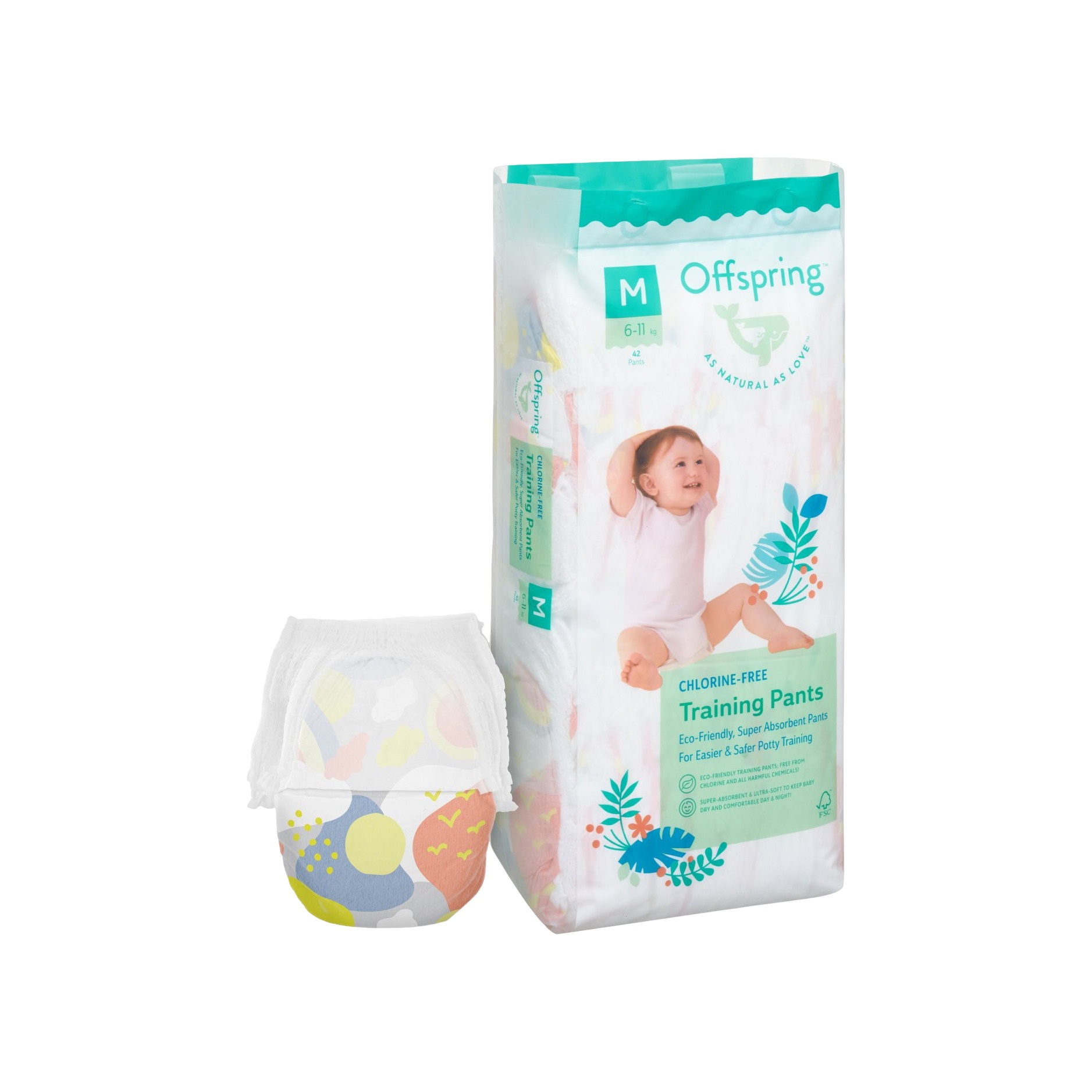 Трусики-подгузники Небо M 6-11кг 42 шт купить в VISAGEHALL