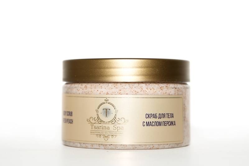 Скраб для тела с маслом персика Tsarina SPA 250мл