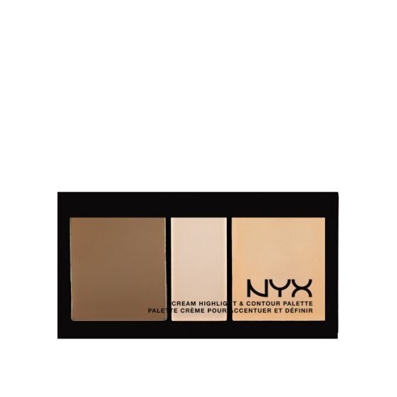 Палетка для контурирования кремовая Cream Highlight And Contour Palette