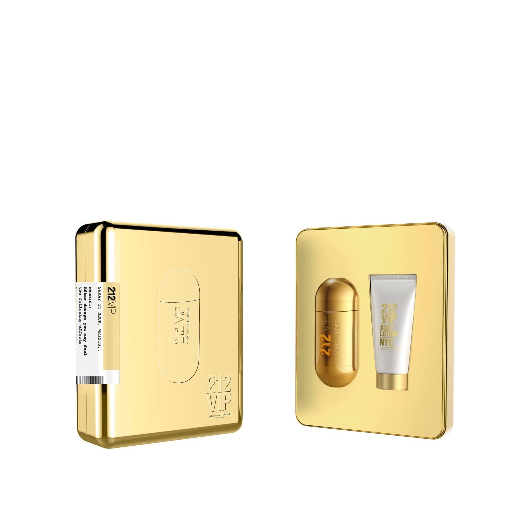 Набор 212 Vip femme: Парфюмерная вода + Лосьон для тела купить в VISAGEHALL