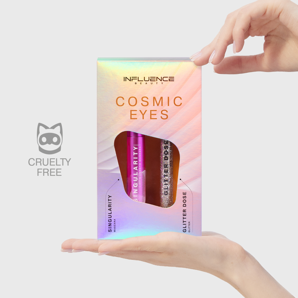 Набор подарочный: Тушь для ресниц Lash Singularity+ Глиттер Glitter Dose купить в VISAGEHALL