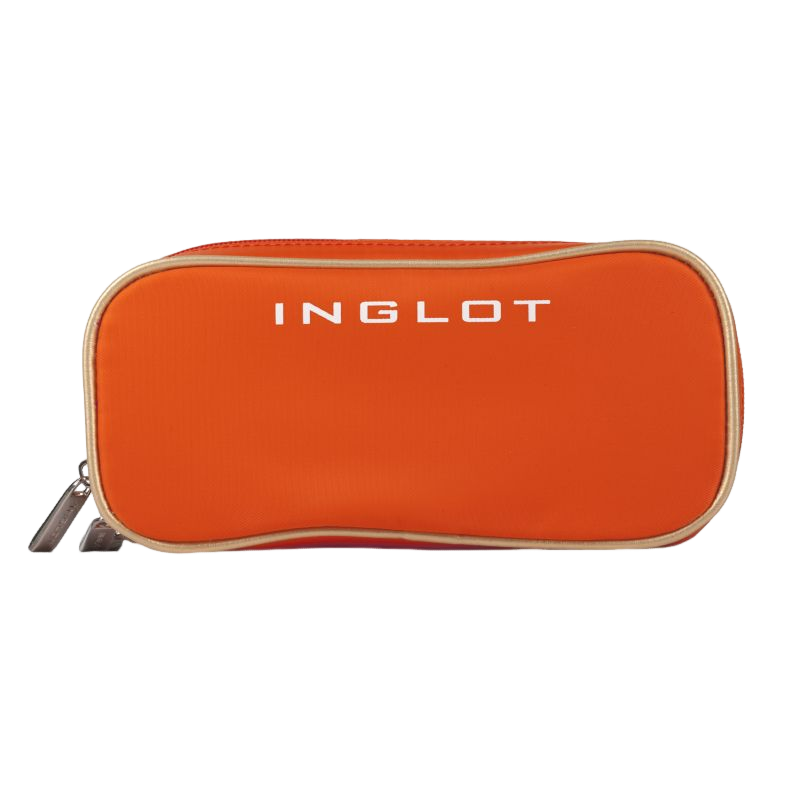 Косметичка Makeup Pencil Case orange-cream купить в VISAGEHALL