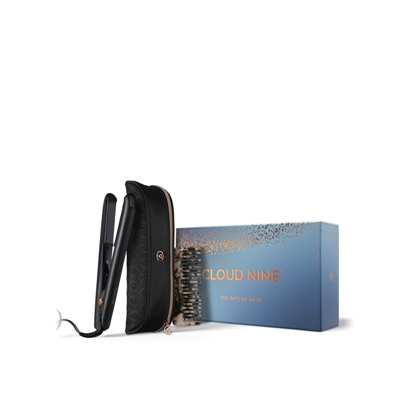 Набор подарочный "Стиль в золоте": Стайлер для выпрямления волос Сенсорный
